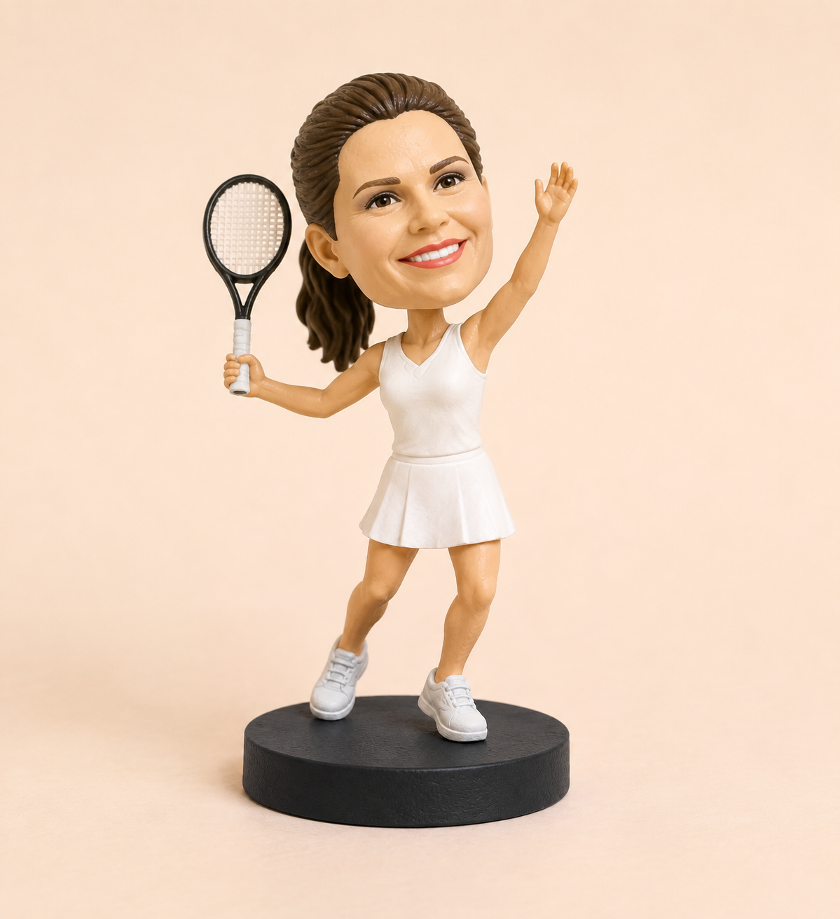 3D Bobble — Signature Pose — hand-painted bobblehead figure made from your photo