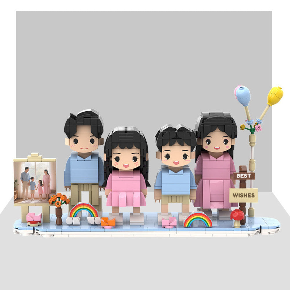 Family of Four + Frame