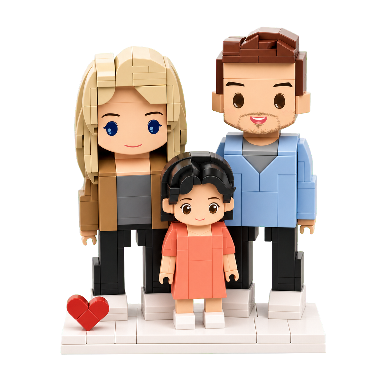 Family of Four + Frame