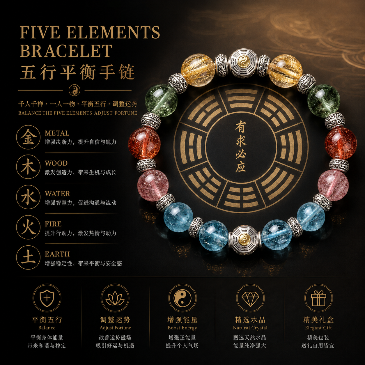 Five Elements Bracelet