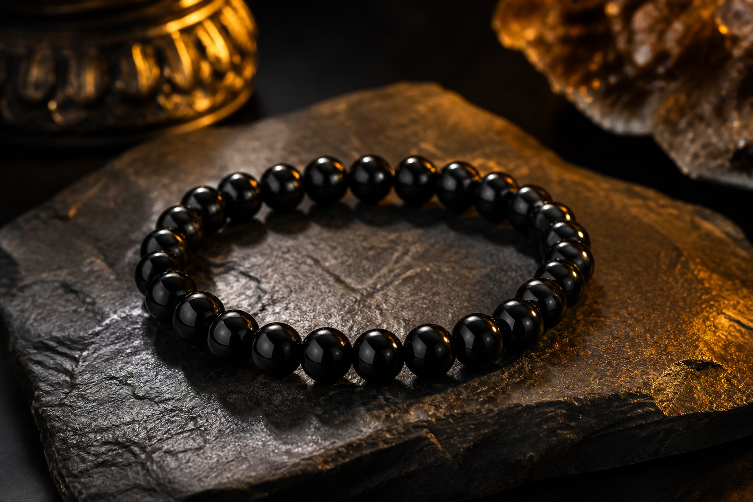 Obsidian Protection Bracelet