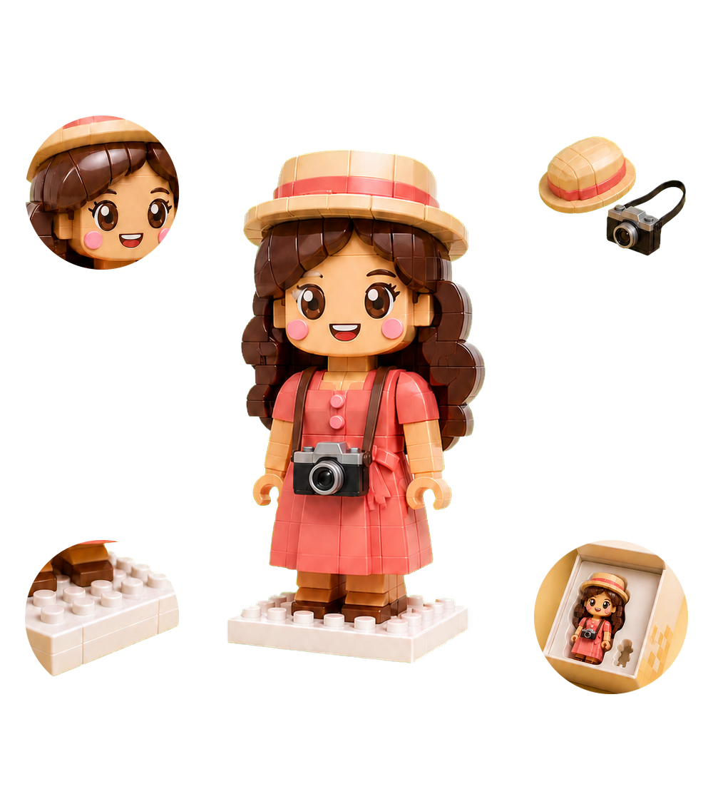 VoxelPals Brick customisation features and product details